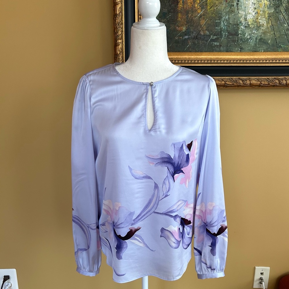 WHBM silky blouse